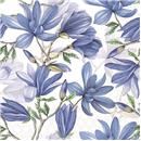 PAQUET 20 TOVALLONS PAPER 33x33cm MOD.MAGNOLIA ACUMINATA WHITE AMBIENTE (1 PQ)