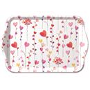 SAFATA MELAMINA 13x21 SERIE HEARTS GARLANDS AMBIENTE (1 UD)