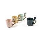 TASSA CERAMICA AMB CULLERA COLORS ASSORTITS 90ml DH&G (1 UD)