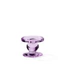 PORTAESPELMES DE VIDRE LILA PETIT Diam.9xh7cm AMBIENTE (1 UD)