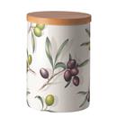 POT MITJA PORCELLANA AMB TAPA MOD.DELICIOUS OLIVES AMBIENTE (1 UD)