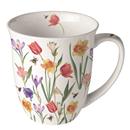 MUG PORCELLANA 0.4lts MOD.FLOWERS IN SPRING AMBIENTE (1 UD)