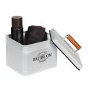 CAIXA QUADRADA BLANCA PER A BANY AMB TAPA WENKO MOD. PALI (1 UD)