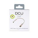 ADAPTADOR TIPUS C A AUDIO AUX DCU (1 UD)