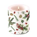 ESPELMA PARAFINA MEDIUM SERIE WINTER GREENERY (1 UD)