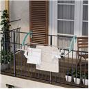 ESTENEDOR BALCO 10mts, BRA&Ccedil;OS AJUSTABLES (1 UD)