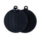 ESPONJA DE SILICONA MOD.SOFT 2uds NEGRE BO WENKO (1 UD)