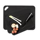 SET DE 3 TAULES PER TALLAR FELXIBLES MOD.FELIX NEGRE WENKO (1 CJ)