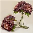 BOUQUET PEONIA BURDEOS 27cm FOIMPEX (1 UD)