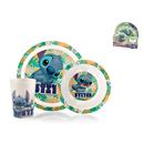 VAIXELLA INFANTIL 3 PCS MOD.BIMBO STITCH HAWAII (1 CJ)