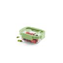 RECIPIENT VIDRE HERMETIC RECTANGULAR 370ml LEKUE (1 UD)