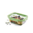 RECIPIENT VIDRE HERMETIC RECTANGULAR 1520ml LEKUE (1 UD)