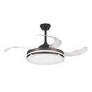 VENTILADOR SOSTRE HABITEX MOD.42BK ASPES PLEGABLES COLOR NEGRE (1 UD)