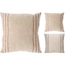 COIXI 45x45 BEIX AMB RATLLES COLORS ASSORTITS H&S (1 UD)
