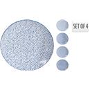PACK 4 PLATS PLA PORCELLANA BLAUS 270mm EH DH&G (1 PQ)