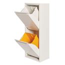 ARMARI METAL.LIC RECICLATGE 2 COMPARTIMENTS BLANC (1 UD)