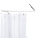 BARRA CORTINA ANGULAR UNIVERSAL CROMADA 20mm WENKO INCLOU TORNILLOS+TACOS (1 UD)