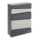 BUSTIA EXTERIOR MOD.FLYSCH ANTRACITA+INOX ARREGUI (1 UD)