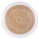 CATIFA ARPILLERA YUTE BLANCA Diam.120 HOME DECO FACTORY (1 UD)