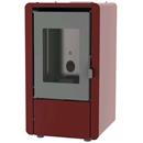 ESTUFA PELLET EIDER MOD. ALPINA 6 KW COLOR BURDEOS (1 UD)