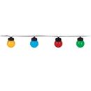 GUIRNALDA 20 BOMBETES MULTICOLOR LED AMB CABLE 13mts INT/EXT (1 PQ)