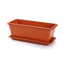 JARDINERA+PLAT 40cms TERRACOTA (1 UD)