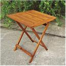 TAULA PLEGABLE FUSTA ACACIA MOD.MEDITERRANEO 60x60xh73cm (1 UD)
