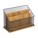 ORGANITZADOR OFICINA METALL/BAMBU MOD.HAVI (1 UD)