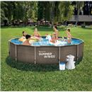 Piscines tubulars rotang i depuradora