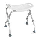 TABURET BANY PLEGABLE WENKO MOD.SECURA PLASTIC, ALUMINI REGULABLE 53,5x40-46,5x44.5-48cm (1 UD)